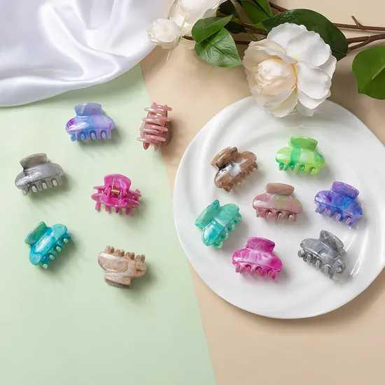 Mini Girl Hair Claw Clips Wallet Design