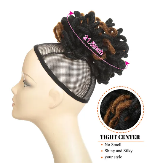 Hot Sale Afro Puff Dreadlocks Braids Donut Clip