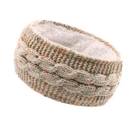 Brands Officially Licensed Factory Hot Selling Sports Face Wash Yoga Elastic Headwear Wide Edge Knitted Cross Women Headband 