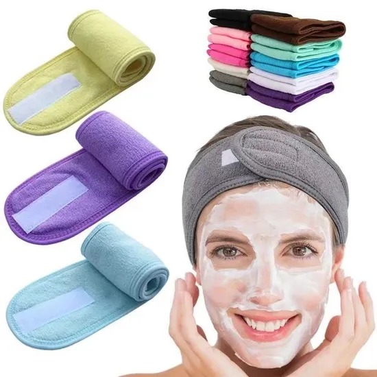 Wholesale Sports Yoga Headband Face Wash Makeup Double
