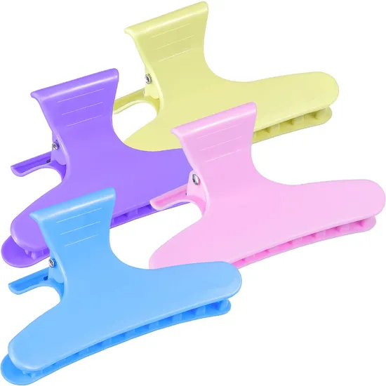 Wholesale Salon Accessories Clip Hair Claw Mini Plastic Hair Clips 